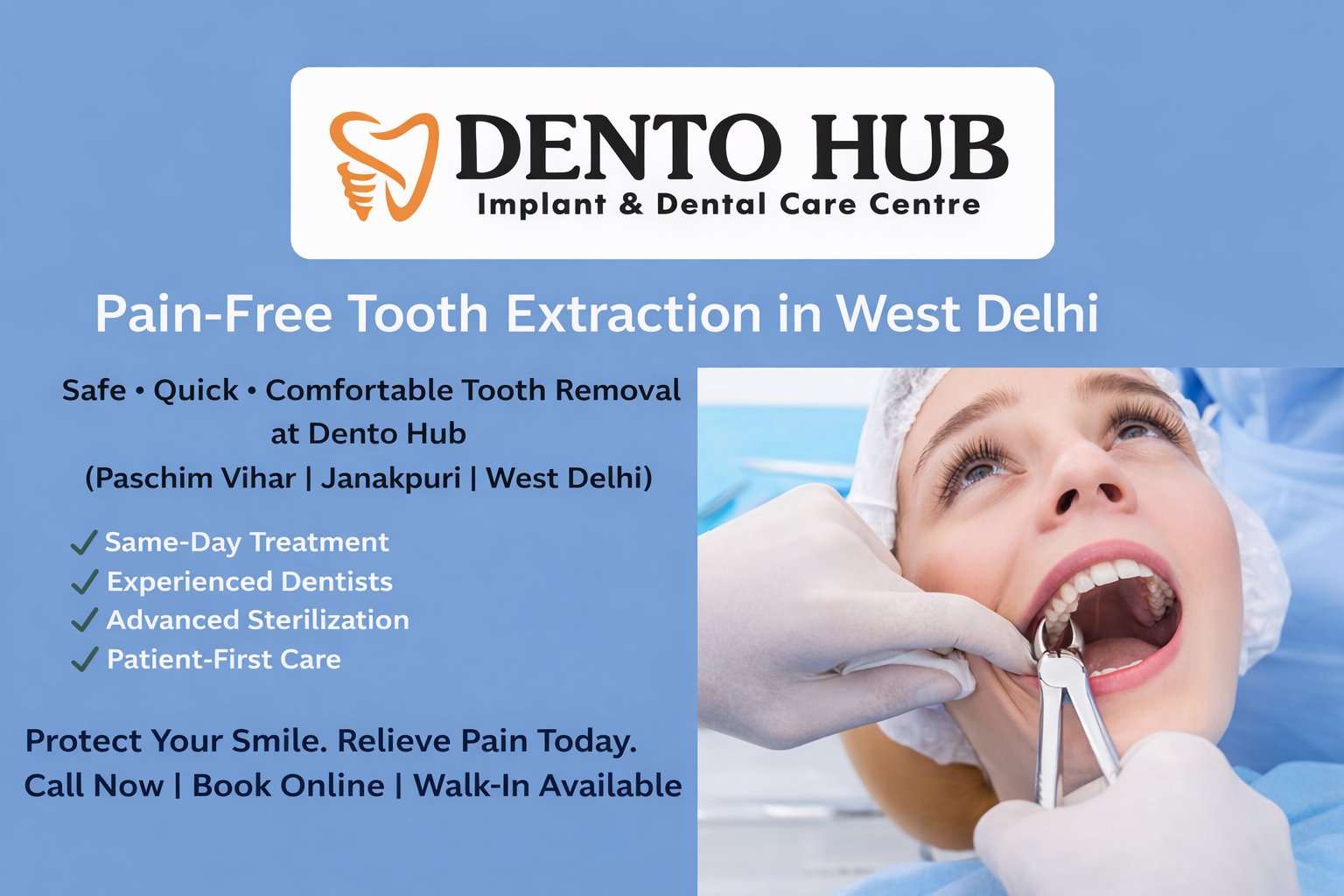 Dento Hub – Advanced Dental & Implant Centre in Vikaspuri, New Delhi